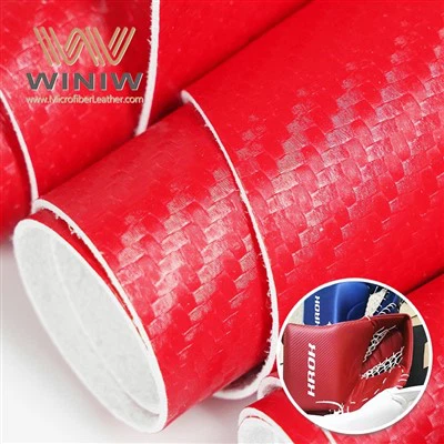 Fabrik kulit tiruan PVC ketahanan yang tinggi untuk sarung tangan
