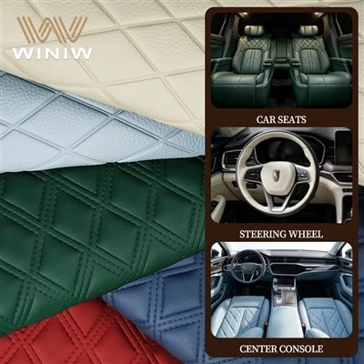 Kulit Microfiber PVC – Kulit Sintetik Tahan Noda Untuk Tempat Duduk Automotif